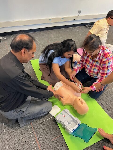 Bystander CPR Training for the Visually Impaired Breaks New Ground at National India Hub