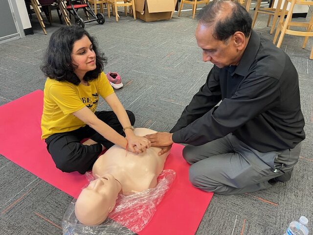 Bystander CPR Training for the Visually Impaired Breaks New Ground at National India Hub