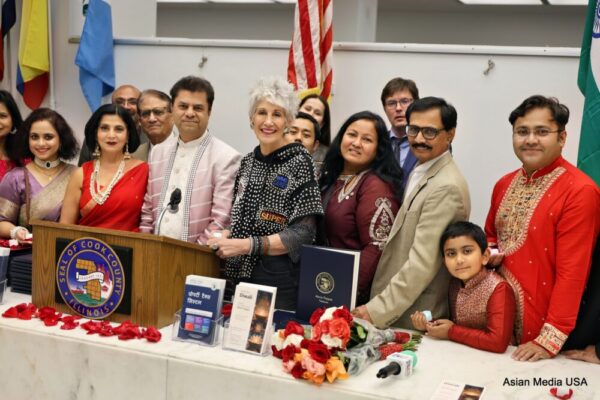 Victory Lights Up Chicago: Diwali Celebration at City Hall Unites Communities