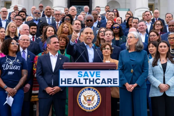 Republicans Find Themselves on Defensive Over Healthcare in Shutdown Standoff