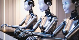 Feature and Cover AI Robots May Outnumber Workers in Few Decades as Investment Surges