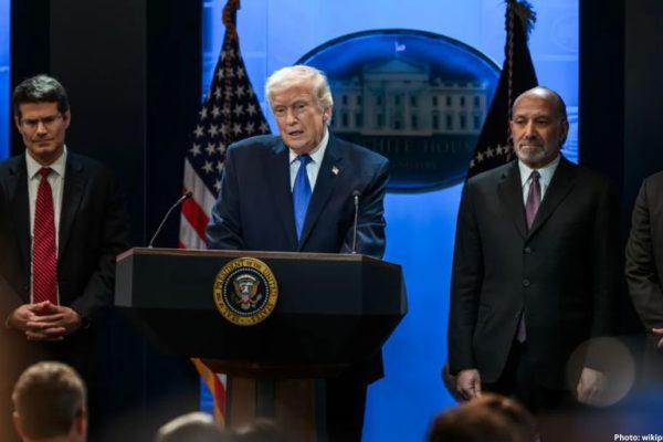 Feature and Cover Donald Trump Races to Rebuild Tariff Wall After Supreme Court Loss