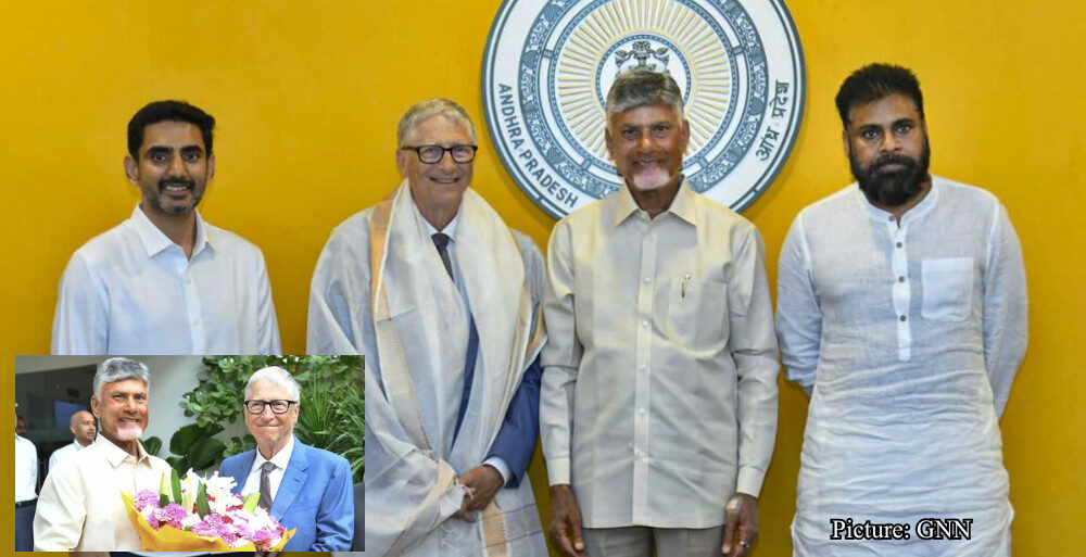 GNN Bill Gates to Visit Andhra Pradesh for Strategic Talks with Chief Minister Chandrababu Naidu