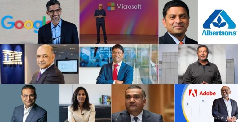 Leading Indian American Executives Reshape Global Tech and Corporate Leadership