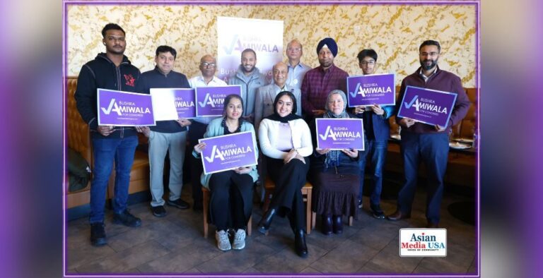 South Asian Voices Rise Community Leaders Rally Behind Bushra Amiwala in Historic Bid to Join a New Generation of Leaders in Congress