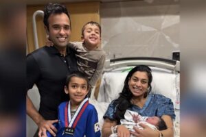 Vivek Ramaswamy and Wife Apoorva Welcome Third Child Daughter Savithri