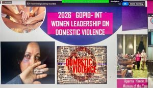 GOPIO Women Leadership on Domestic Violence upl