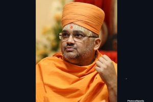 Photo Mahamahopadhyaya Dr Bhadreshdas Swami Receives Prestigious Sahitya Akademi Award for Sanskrit Literature